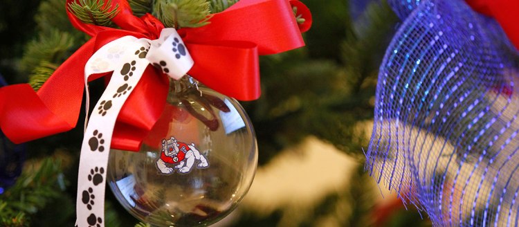 Bulldog Christmas Tree