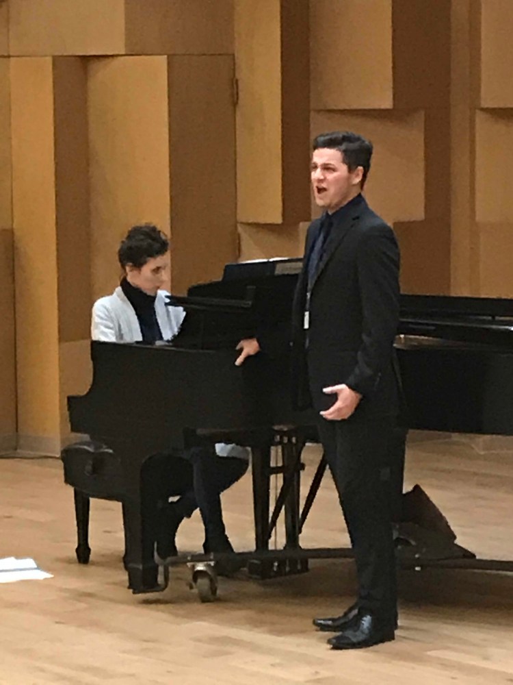 Christopher Rodriguez singing