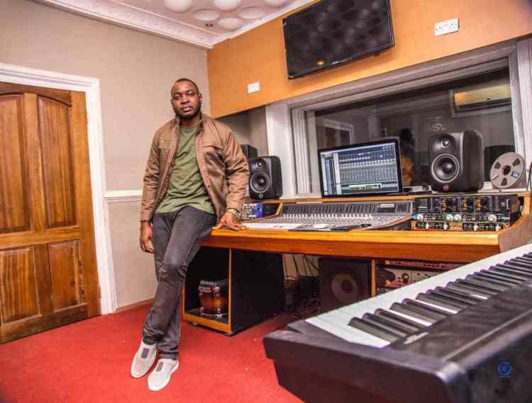 Engineer Hubert Kofi Anti (uBeatz) UVSL Studio Accra