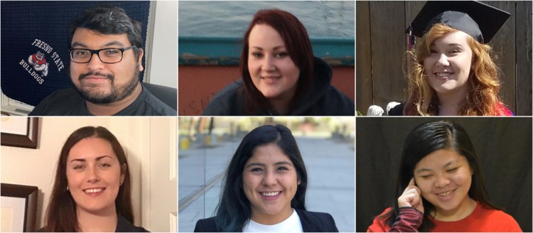 Rodolfo Avelar, Jessica Hallstrom, Bekah Izard, Graciela Sierra-Moreno, Gaoyong Yang-Vang