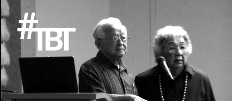 Saburo and Marion Masada tell their story at the Henry Madden Library