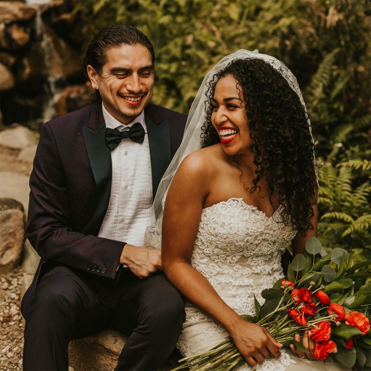 Daniel Chavez and Kaelyn Rodríguez wedding photo