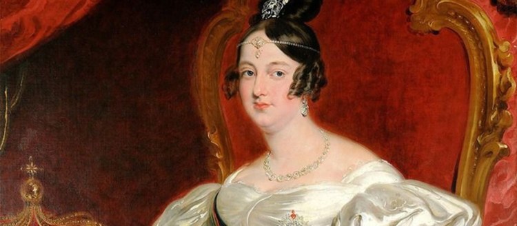 Painting of Maria the II