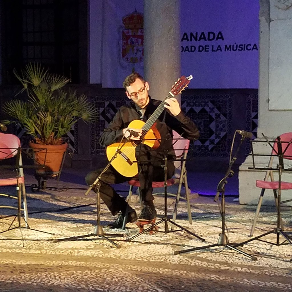 Guitar performance in Spain