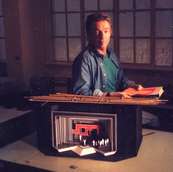 Roy Christopher at work.