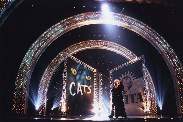 Tony Awards set designed by Roy Christopher.