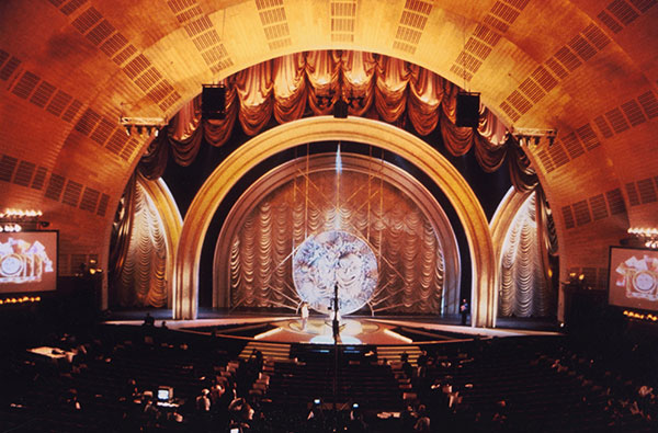 Tony Awards set designed by Roy Christopher.
