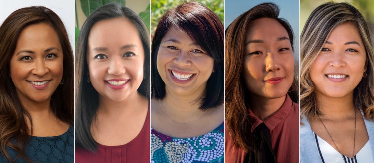 Left to right: Zara Arboleda (moderator), BoNhia Lee, Davorn Sisavath, Brynn Saito, Varaxy Yi