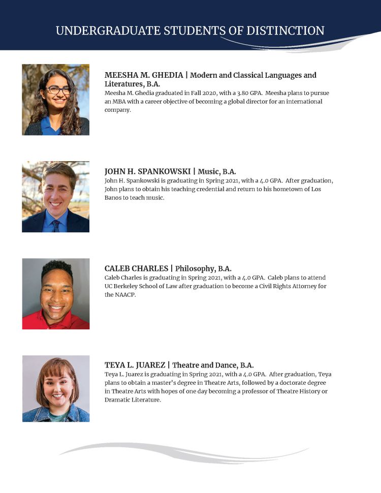 Arts in Motion students of distinction - Please download the 2021 Arts in Motion Program PDF for accessibility options