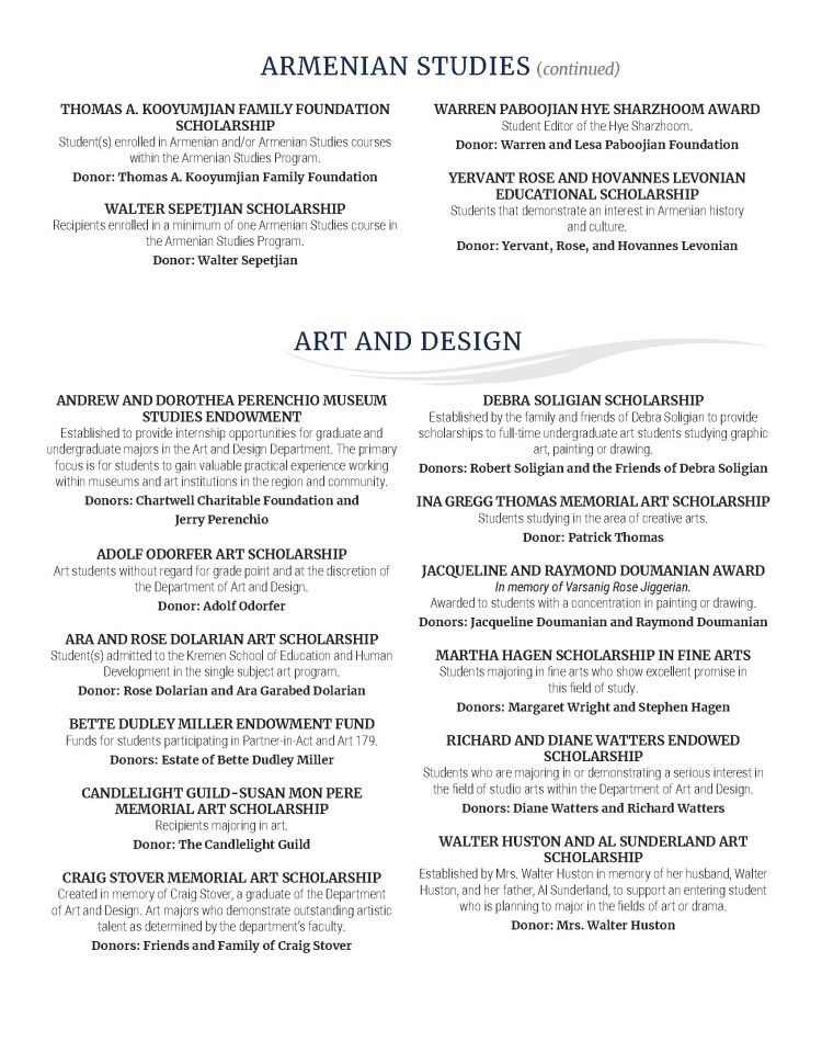 Arts in Motion program general scholarships - Please download the 2021 Arts in Motion Program PDF for accessibility options