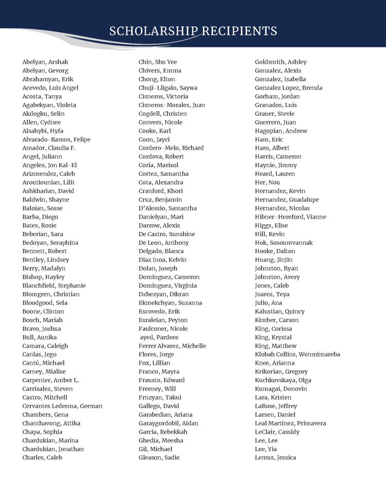 Arts in Motion program general scholarships - Please download the 2021 Arts in Motion Program PDF for accessibility options