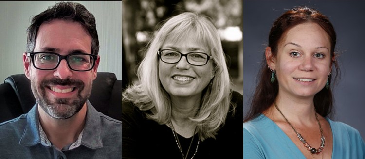 Dr. Kenneth Froelich, Tanya Nichols and Dr. J. Ashley Foster