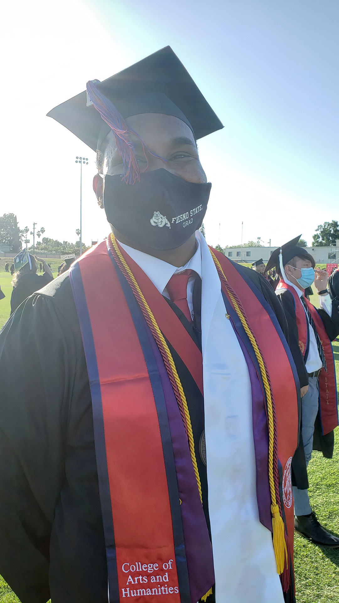 Undergraduate Dean's Medalist Caleb Charles.
