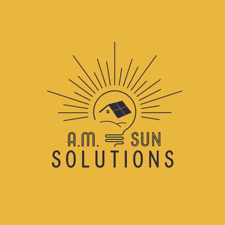 Elements Of Advertising – Visual – Logo Design Silver – Am Sun Solutions Logo Kelsey Smith