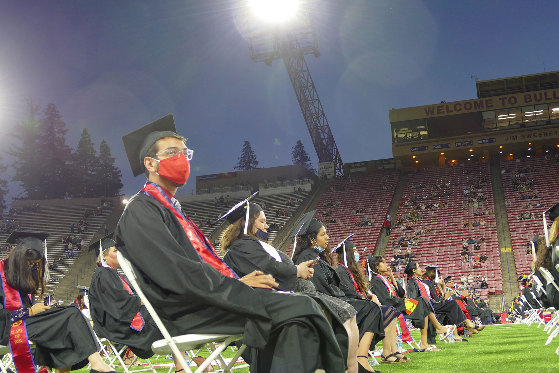 College of Arts and Humanities graduate Dean's Medalist Harrison Martin.