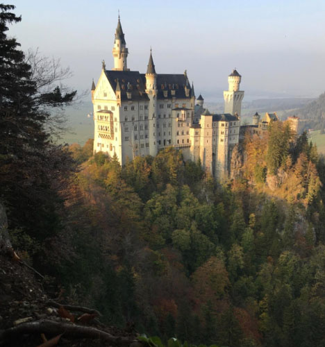 Neuschwanstein Castle in Schwangau, Germany