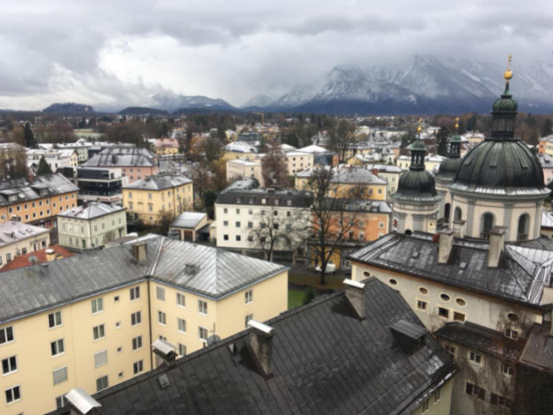 Hohensalzburg Fortress in Salzburg, Austria