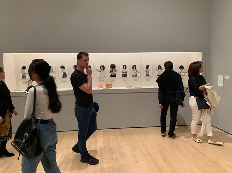 “I Tried Everything” (1972) in the 2019 San Francisco Museum of Modern Art (SFMOMA) installation as part of Suzanne Lacy’s retrospective “We Are Here.”