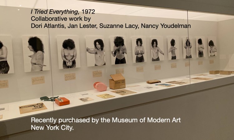 Nancy Youdelman's Facebook post announcing the sale to MOMA.