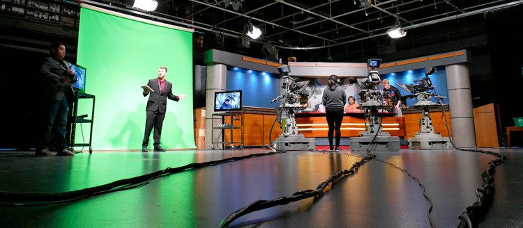 Fresno State Focus television studio