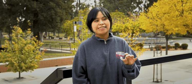 Now a graduate student, Hermelinda Hernandez Monjaras won the Mireyda Barraza Martinez Prize for Social Justice Writing twice as an undergraduate, in 2020 and 2021.