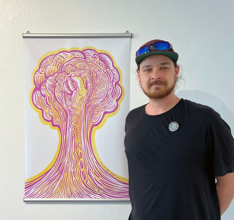 Department of Art, Design, and Art History Lecturer Glenn Terpstra stands by his submission to the project.