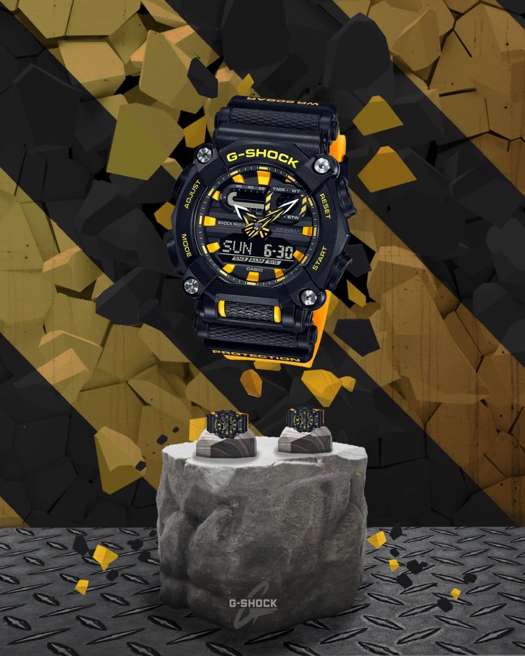G Shock Point of purchase display