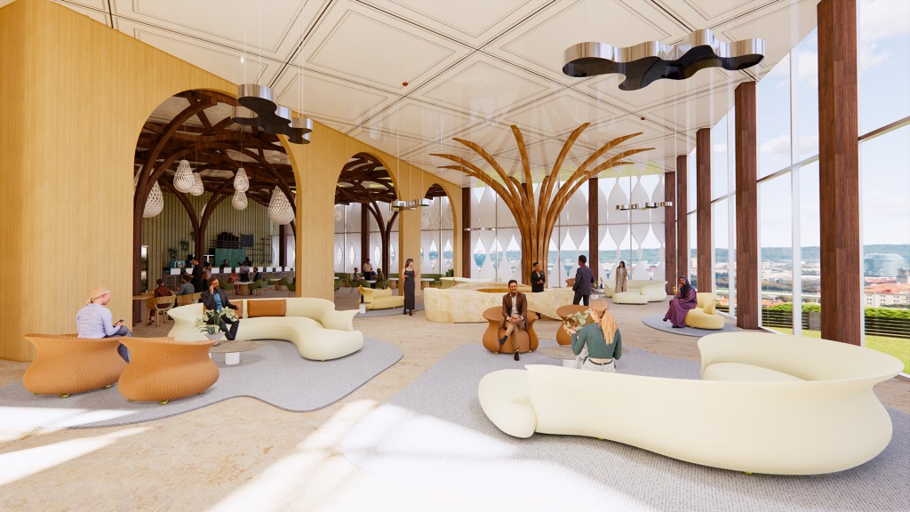 The Aviv Wellness lounge