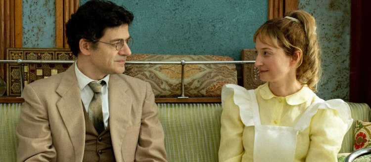 Alba Rohrwacher (Alice) and Wajdi Mouawad (Joseph) star in ‘Skies of Lebanon’ film.