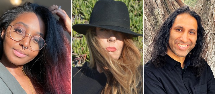 Aaliyah Green, Pilar Christiana Graham and Navdeep Singh Dhillon