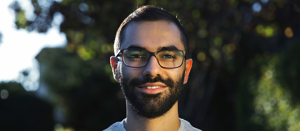 Head shot of film director Tigan Nersisian
