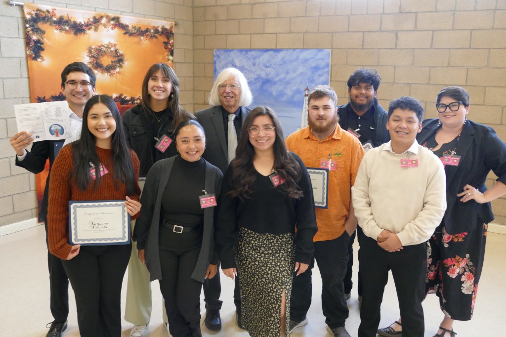 The Fresno State Debate Team at Valley State Prison.