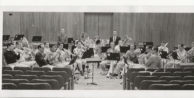 Fresno State Brass Chior in 1957.