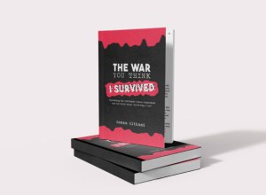 Photo of Althami's self-titled book "The War You Think I Survived"