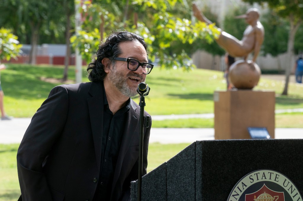 Director of the Center for Creativity and the Arts Chris Lopez.