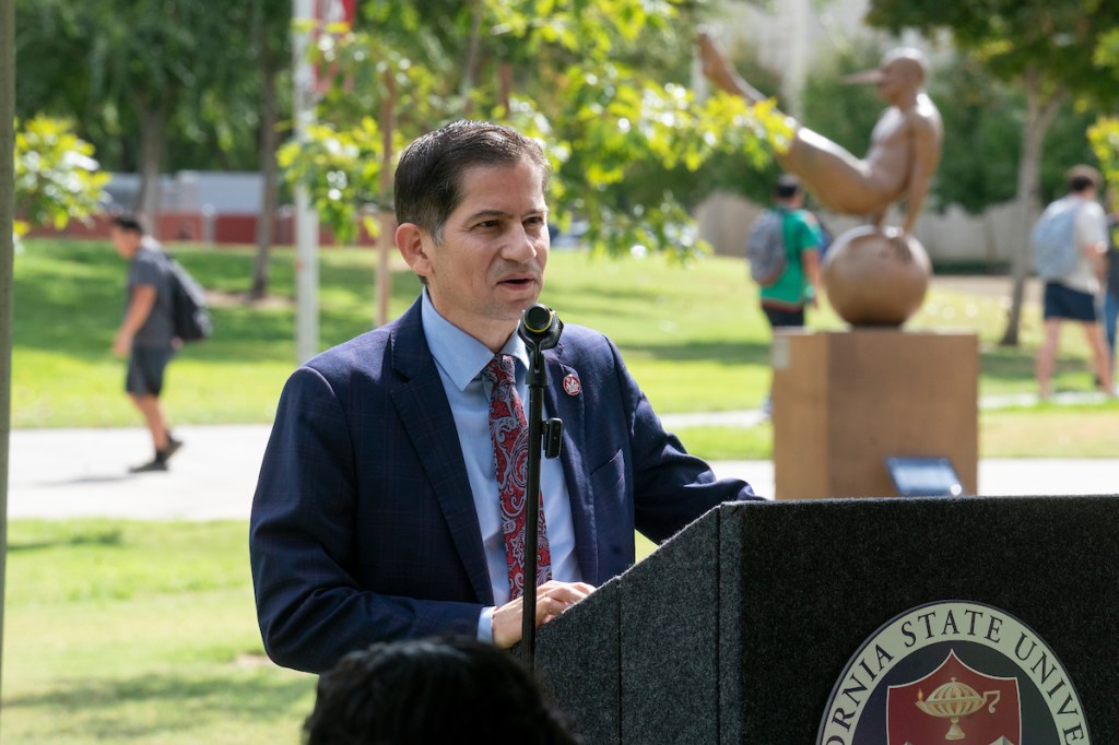 President of Fresno State Dr. Saúl Jiménez-Sandoval.