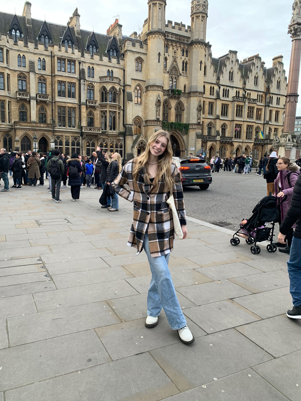 Devynn Brown in London.