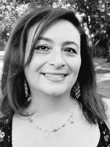 Deema Shehabi black and white headshot