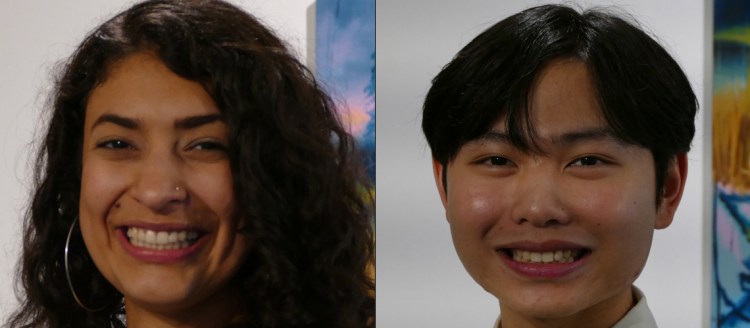 2025 CAH Dean's Medalist Alya Mora and Joshua Lor